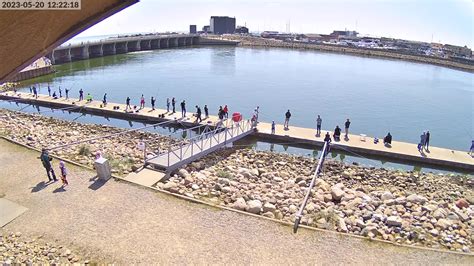 hvide sande webcam schleuse.